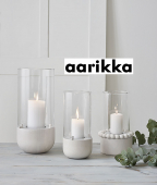 Aarikka, candle holders, vases