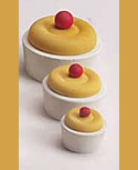 Mini Topfkuchen gelb