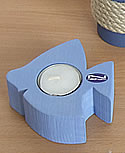 Nedholm Teelichthalter Scalar blau