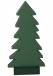 Sebastian design große Holztanne dunkelgrün, h 21 cm