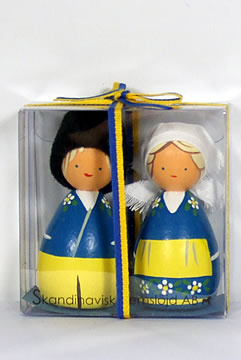 Giftbox Swedish dolls girl and boy