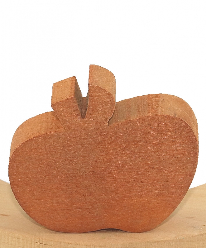 1 Nedholm wood plug apple, brown