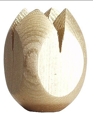 Sebastian design wooden tulip head gold