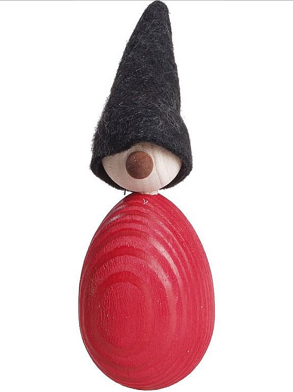 gnome Sofus red, h 11 cm