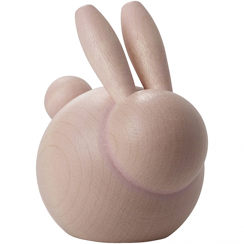 Aarikka Pupu bunny big, rosé, H 7 cm