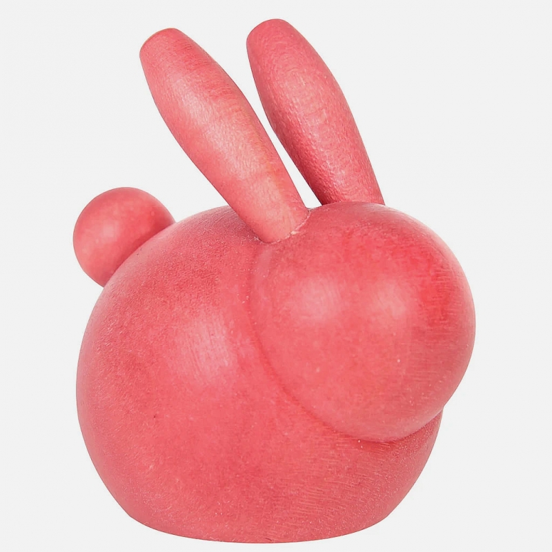 Aarikka Pupu bunny big, red, H 7 cm