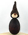 gnome Sofus dark brown, h 11 cm