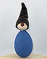 gnome Sofus blue, h 11 cm