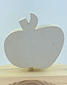 1 Nedholm wood plug apple, white