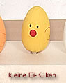 1 little egg-chicken, yellow