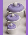 Mini cup cake lilac