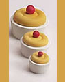 kleiner cup cake yellow