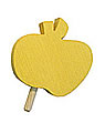 1 Nedholm wood plug apple, yellow