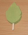 1 Nedholm wood plug leaf light green