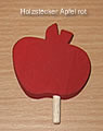 1 Nedholm wood plug apple, red
