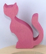 Talvel Stecker Katze rosa