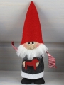Tomte with dala horse, h 14 cm
