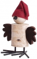 Sebastian design wooden X-mas bird, h 19 cm Sebastian design wooden X-mas bird, h 19 cm