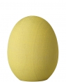 Aarikka small Easter egg, yellow, H 7 cm ⌀ 5,5 cm