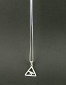 schwedische Halskette silber, 45 cm ohne Anhänger