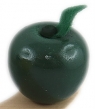1 swedish apple, dark green lacquered, h 3,5 cm (copy)