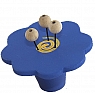 Sebastian design Blume mit Staubgefäßen, blau, für Holzkränze