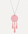 Aarikka  Odysseia  necklace rosé, l 44-53 cm