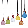 Nääsgränsgarden Set 6 hängende Hennen, farbenmix, H 4 cm