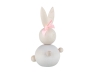 Aarikka bunny white with pink bow, h 16 cm