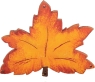 maple leaf orange, h 7 cm, for candlerings (copy)