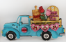 Honey bees set addon for truck and wooden board, hand painted (copy) (copy)