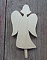 Talvel-Stecker kleiner Engel natur, h 8 cm