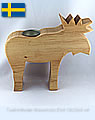 Swedish tea light holder Elk, H 19 cm