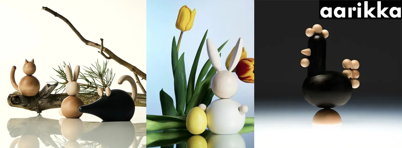 Aarikka Easter decoration - Easter decoration an wild animals