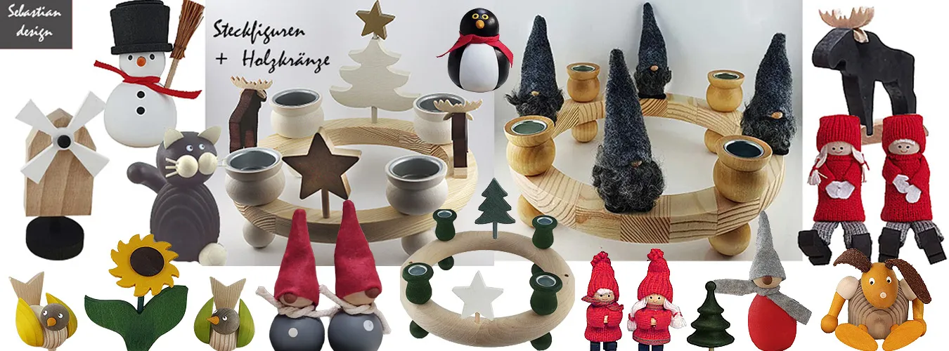 Sebastian design Scandinavian wooden candlerings, tea light rings and decorative figures Sebastian design Scandinavian wooden candlerings, tea light rings and decorative figures