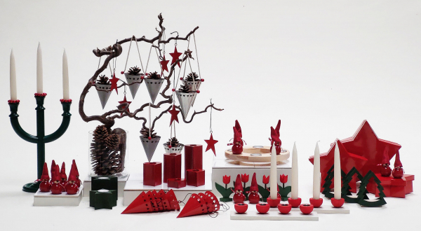 Sebastian Kerzenhalter Set stern, Weihnachtsdekoration