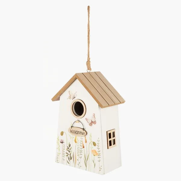 Gilde Hänger, Vogelhaus Willkommen, Schmetterlingmotiv