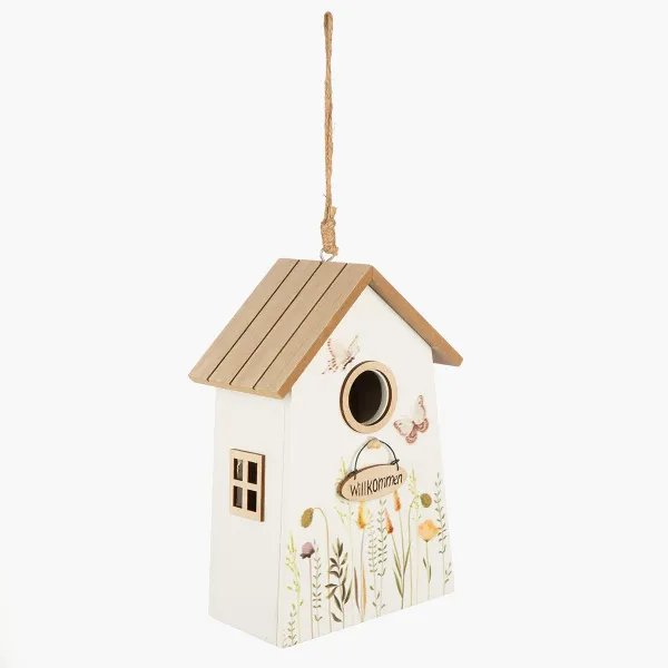 Gilde Hänger, Vogelhaus Willkommen, Schmetterlingmotiv