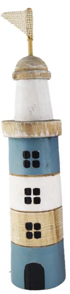 Steinzeug Haus rot weiß H 20,5 cm Weihnachtsdekoration