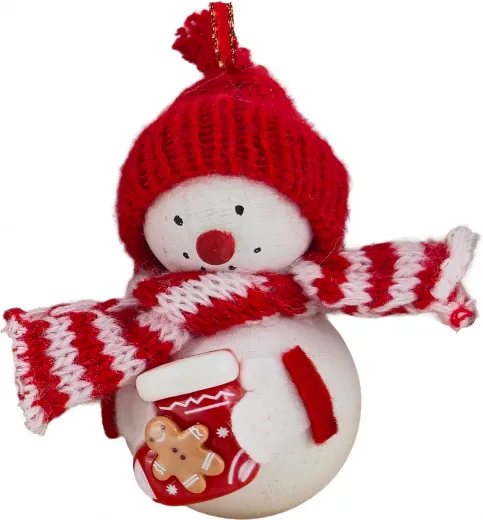 Holz Schneemann mit Handschuh und Lebkuchenmann, h 9 cm Steckfigur Sebastian Holzkränze Holz Schneemann mit Handschuh und Lebkuchenmann, h 9 cm Steckfigur Sebastian Holzkränze