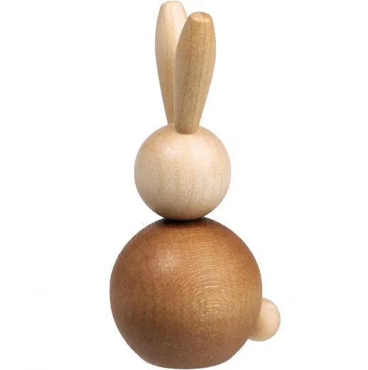 Aarikka Hase Dekoration Ahornholz hellbraun h 9,5 cm