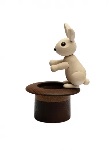 Spring Copenhagen Der Magische Hut mit weißem Kaninchen