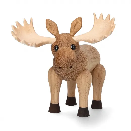 Spring Copenhagen Bounce süßes kleines Holz Kaninchen Höhe 10 cm Seitenansicht