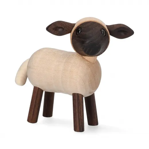 Spring Copenhagen kleines Holz Lamm Will H 8,5 cm schwarz natur Ahornholz Spring Copenhagen kleines Holz Lamm Will H 8,5 cm schwarz natur Ahornholz