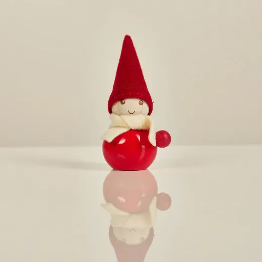Aarikka Elf Chilly rot h 11 cm finnische Weihnachtsfigur Tonttu