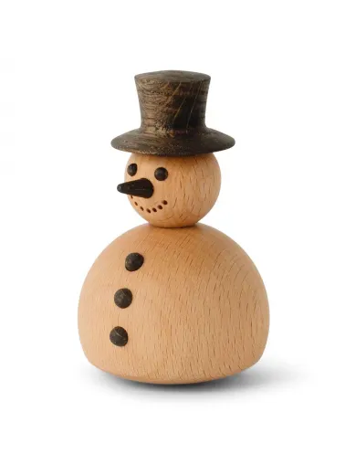 Dekorative Holzfigur The Snowman von Spring Copenhagen