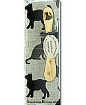 Geschenkset schwedisches Buttermesser mit Handtuch, Katze