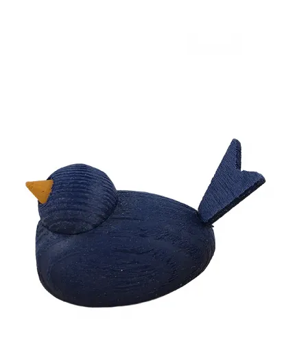 Sebastian Steckfigur kleiner Holz Vogel dunkelblau Sebastian Steckfigur kleiner Holz Vogel dunkelblau