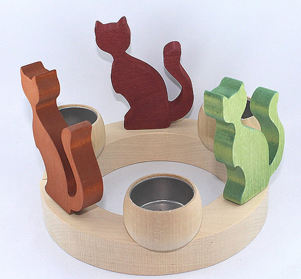 Talvel Stecker Katze rot