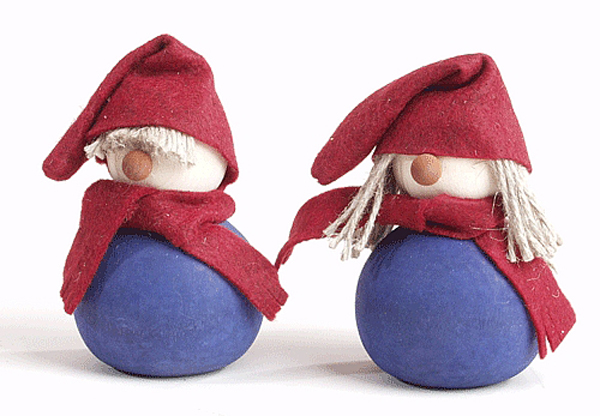 Sebastian design Fie, h 11 cm, b 6,5 cm, blau